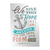 Words That Inspire Decoposter: We Have This Hope